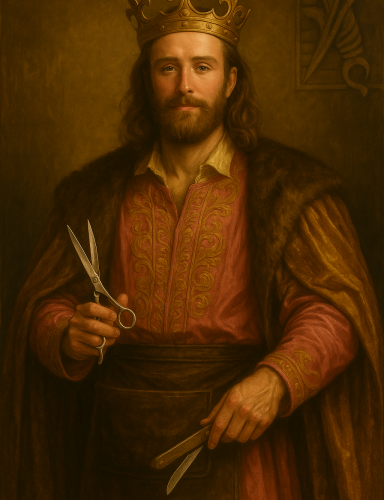 Radulfr De knipkoning (Dit ben ik dus met zelfverheerlijking-zelfspot)